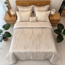 Couvre lit Royal Home 7 pieces Argentee 