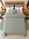 Couverture 8 pieces Vert