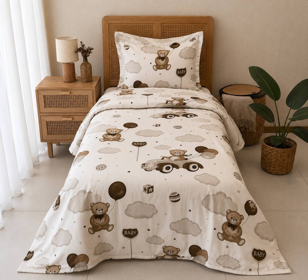 Drap enfant 3 pieces oursons