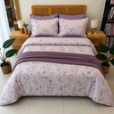 Housse de couette 6 Pieces EMAS HOME NEW Mauve