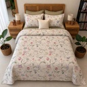 Parure de drap 6 pieces jardin de provence