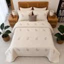 Couvre lit 6 pieces arabesque royale
