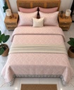 Couvre lit irume 6 pieces rose