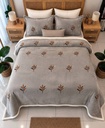 Couverture 3 pieces rose botanique (copie)
