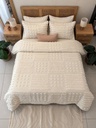 Housse de couette bbh 3 pieces blanc