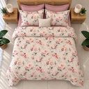 Housse de couette 6 Pieces floral baroque pastel (copie)