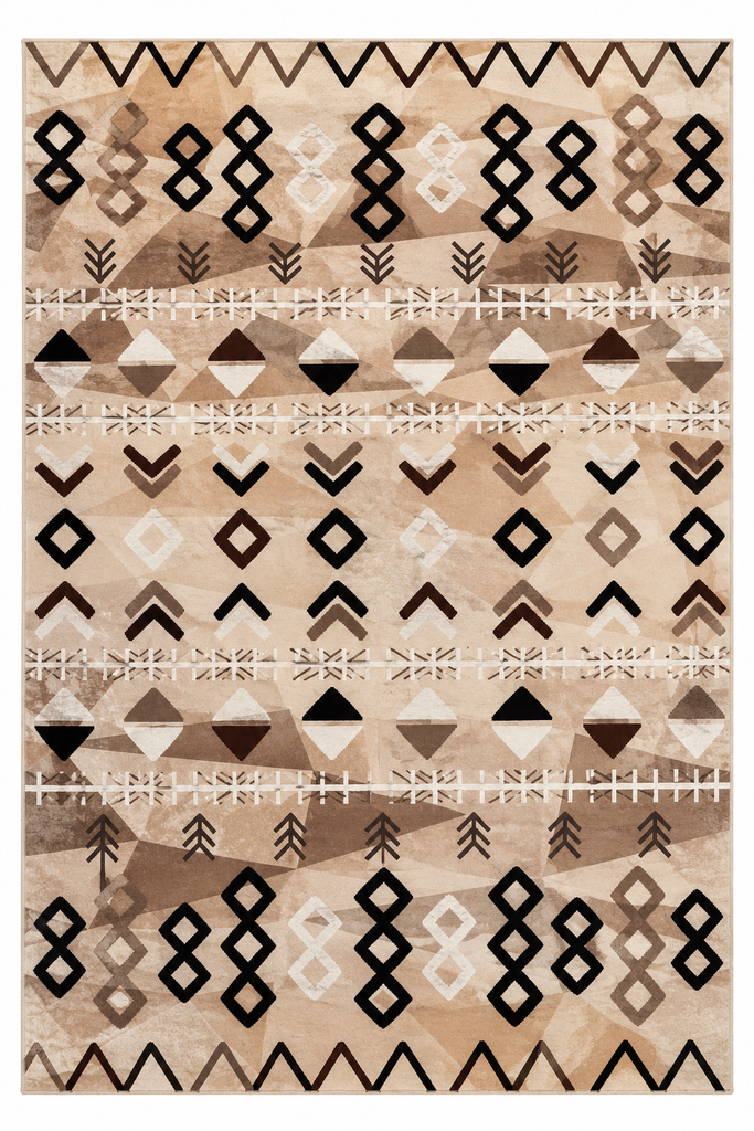 Tapis Géométrique ethnique berbère