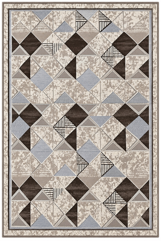 Tapis Galata à carreaux 