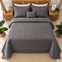 Bouti 4 pieces unis gris