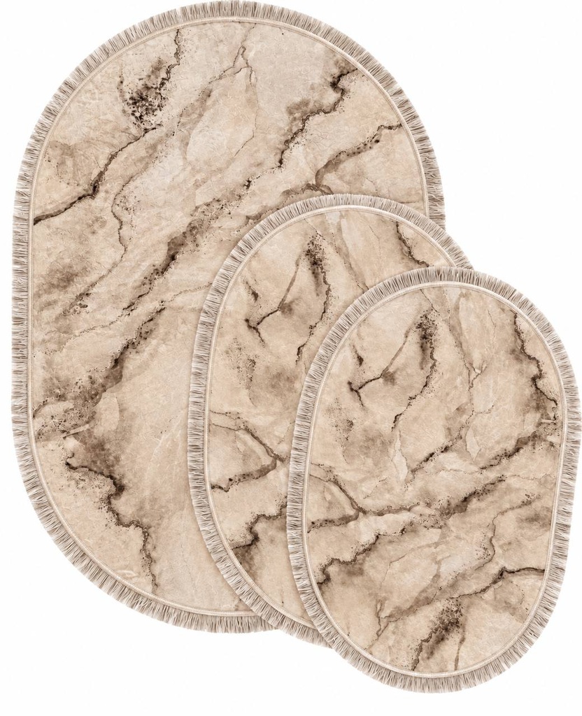 Descente de lit 3 pieces marbre