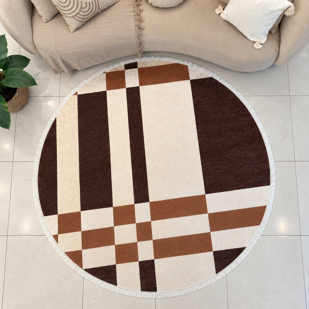 Tapis Rond Brooklyn