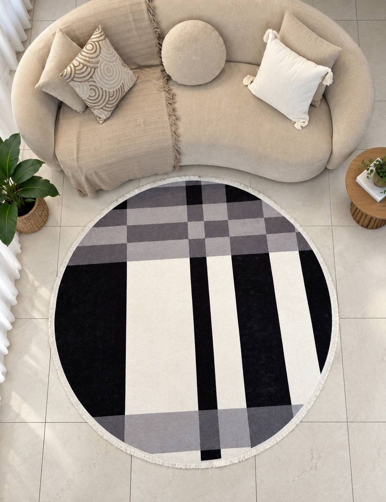 Tapis Rond Manhattan