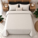 Parure de drap 6 pieces Eclat D'ivoire