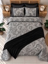 Parure de drap 6 Pieces Elegance Gris