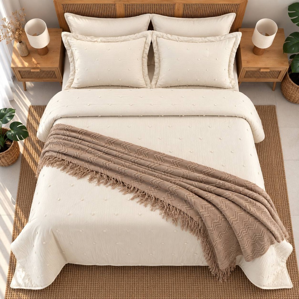 Couverture BBH Unis Blanc