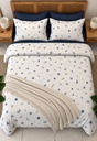 Housse de couette 6 Pieces Blue Botanique