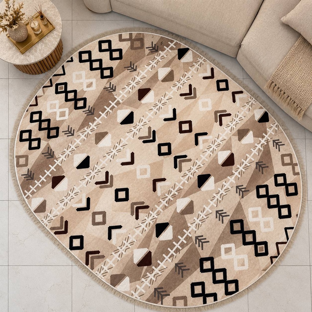 Tapis Ovale Evasion Boheme