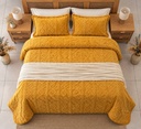Couverture 3 Pieces BBH Berbere Moutard