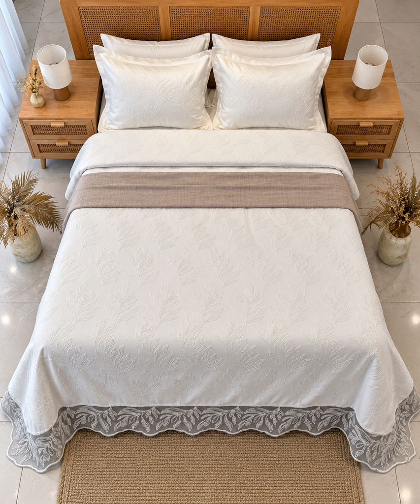 Couvre lit 6 Pieces diamond 1 Selin 