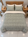 Couette 4 Pieces Fleur New Blanc