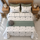 Parure de drap 6 Pieces New Sauge