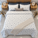 Housse de couette 6     Blue Leaf