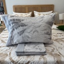 Parure de drap polo polo 4 pièces coton percale 200 fils 