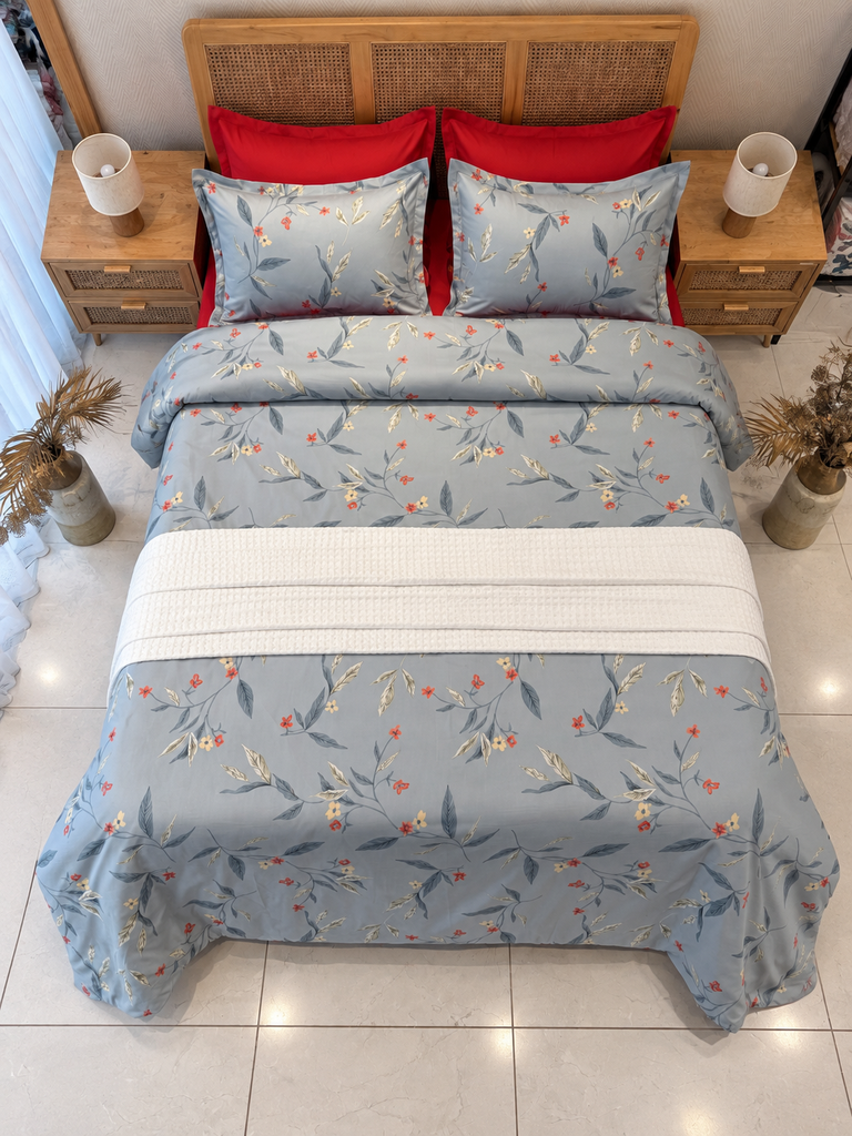 Housse de couette 6 Pieces Elegance NEW rouge