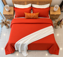 Housse de couette 7 Pieces Orange