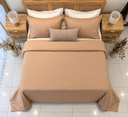 Housse de couette 7 Pieces Beige