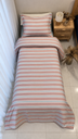 Housse de couette Une place Rose