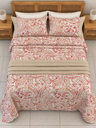 Parure de drap PoloPolo 4 Pieces Motif 2 Rose