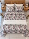 Parure de drap PoloPolo 4 Pieces Motif 4 Vert