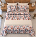 Parure de drap PoloPolo 4 Pieces Motif 4 Orange