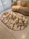 Tapis ellif oval  motif 1