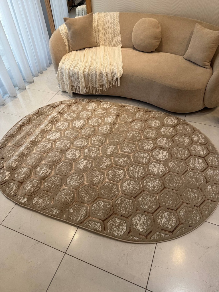 Tapis ellif oval  motif 2