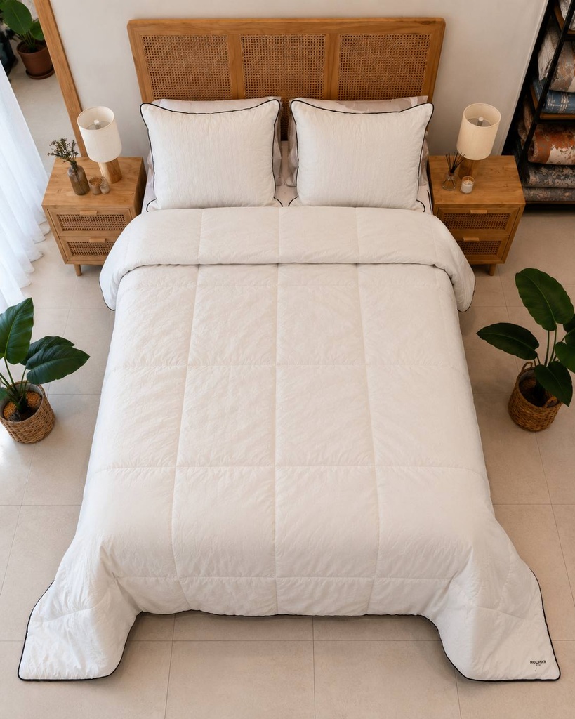 Couette blanche ROCHAS PARIS