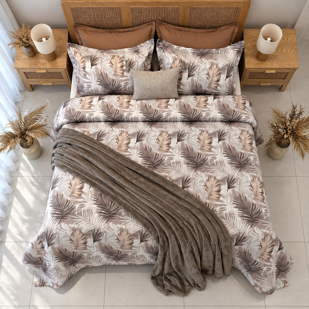 Housse de couette 6     Bloom Azur (copie)